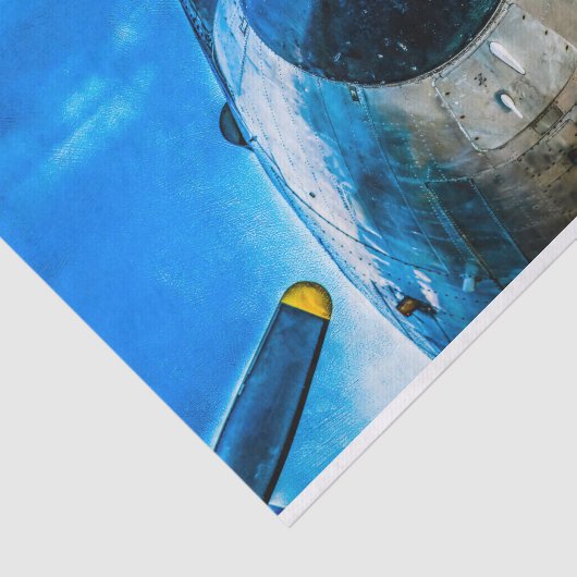 Douglas DC-3 Vliegtuig Tissuepapier (Detail)