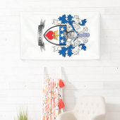 Douglas Family Crest Coat of Arms Spandoek (Insitu)