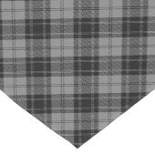 Douglas Gray Tartain Play Black Gray Korte Tafelloper (Hoek)