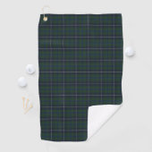 Douglas Modern Original Scottish Tartan Golfhanddoek (Insitu)