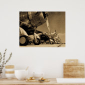 Douglas SBD Dauntless Bomber Planes uit de Tweede Poster (Keuken)