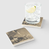 Douglas SBD Dauntless Bomber Planes uit de Tweede Stenen Onderzetter (Zijkant)