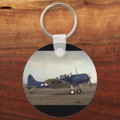 Douglas, SBD Dauntless,_Classic Aviation Sleutelhanger (Voorkant)