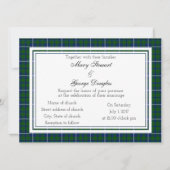 Douglas Scottish Faire-part de mariage (Devant)