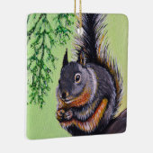 Douglas Squirrel Painting Keramisch Ornament (Rechts)