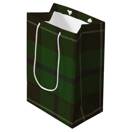 Douglas Tartan Medium Cadeauzakje (Voorkant Gekanteld)