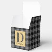 Douglas Tartan Monogram D Bedankdoosjes (Geopend)