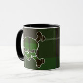 Douglas Tartan Skull No Banner Mug (Devant gauche)
