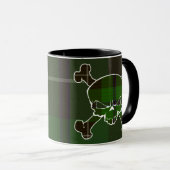 Douglas Tartan Skull No Banner Mug (Devant droit)