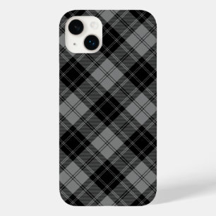 Douglas tartan zwarte grijze vlecht Case-Mate iPhone 14 plus hoesje