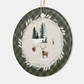 Douglas Weathered Original Scottish Tartan Keramisch Ornament (Links)