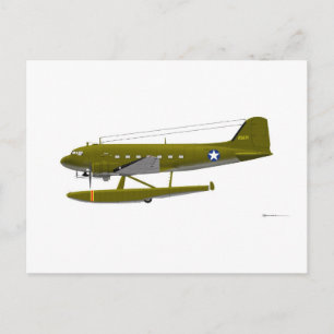 Douglas XC-47 Briefkaart