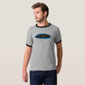 douille de short de T-shirt de miaw (Devant entier)