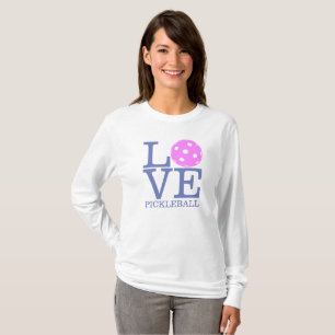 Douille de T-shirt de Pickleball des femmes longue
