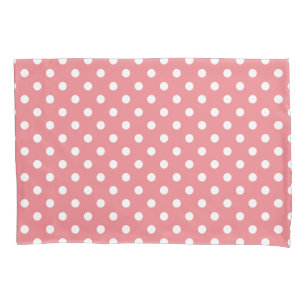 Douille rose de corail de couverture de taie