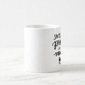 Douillettement comme carlin sur une tasse (Centre)