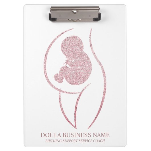 Doula & Birth Coach Custom Klembord (Voorkant)