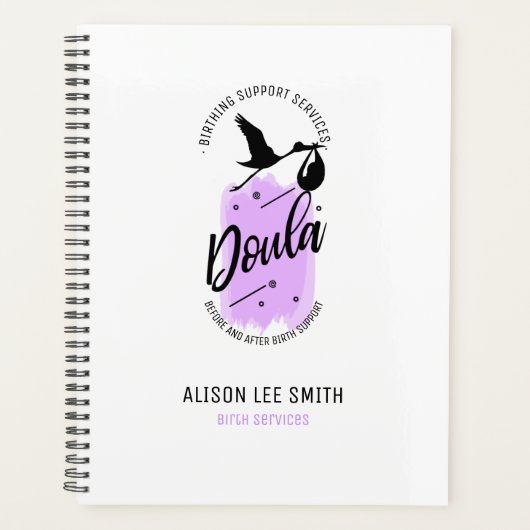 Doula Birth Coach Planner (Voorkant)
