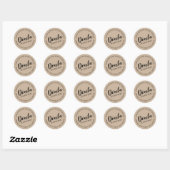 Doula Birth Services Ronde Sticker (Vel)