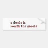 Doula Bumpersticker (Voorkant)