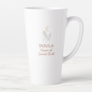 Doula cadeau voor de verjaardag kerst of dank u latte mok