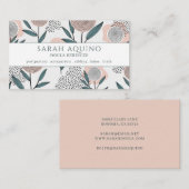 Doula Floral Pattern Visitekaartje (Voorkant / Achterkant)