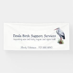 Doula Geboorteondersteuning Spandoek