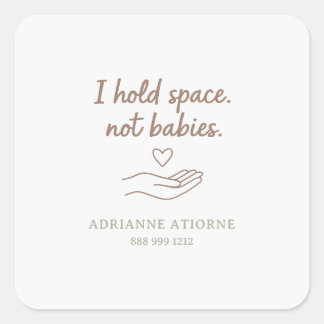 Doula grappige quote naam sticker