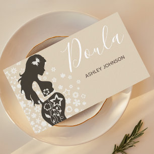 Doula Midechtgenote Birth Coach Floral Women Silho Visitekaartje