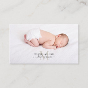 Doula Services Baby Foto Visitekaartje