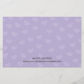 Doula, verloskundige, Belly Casting Flyer (Achterkant)