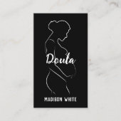 Doula Verloskundige Custom QR Visitekaartje (Voorkant)