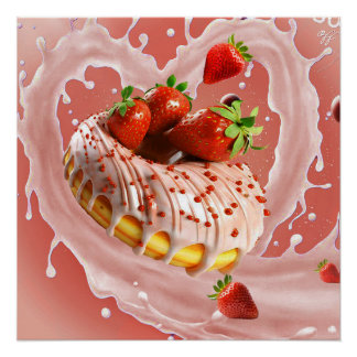 dounat perfect poster