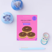 Dounts design flyer (Enkel)