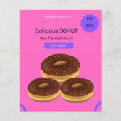 Dounts design flyer (Voorkant)