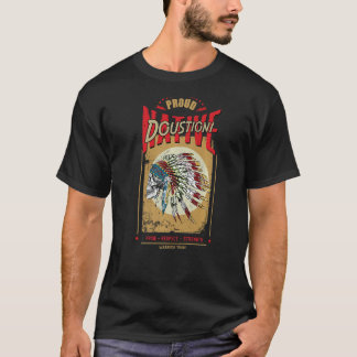 Doustioni Native American Indian Warrior Tribe Pro T-shirt