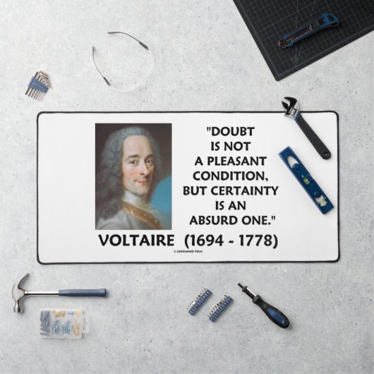 Doute Pas Bon État Certitude Voltaire (Poste de travail)