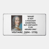 Doute Pas Bon État Certitude Voltaire (Recto)