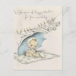  "douwer of Baby wishes" Briefkaart