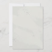 Doux 16 Gris Rose | Invitation romantique argent (Dos)