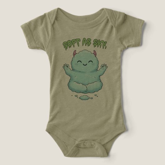 Doux comme le Ciel : Kawaii Cloud Monster Zen Yoga (Design Recto)