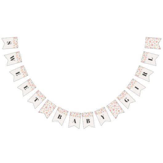 doux comme une bannière de baby shower de bouho pê (Tout)