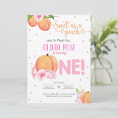 Doux comme une invitation d'anniversaire de fille  (Debout devant)