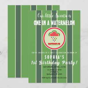 Doux comme une pastèque - Invitation pour un premi