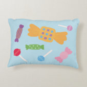 Doux Coussin Accent Réversible Bonbon Mignon (Dos)
