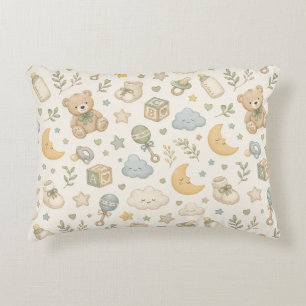 Doux Coussin d'Accent de Nursery Ourson Genre N