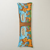 Doux Coussin de Corps de Cerf de Dessin Animé "Got (Devant (Vertical))