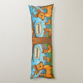 Doux Coussin de Corps de Cerf de Dessin Animé "Got (Dos (Vertical))