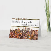 DOUX DIMANCHE ! :)  CARTE "EN PENSÉE POUR VOUS" 5X (Devant)