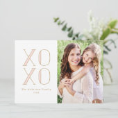 Doux et simple | Carte photo de la Saint Valentin (Debout devant)